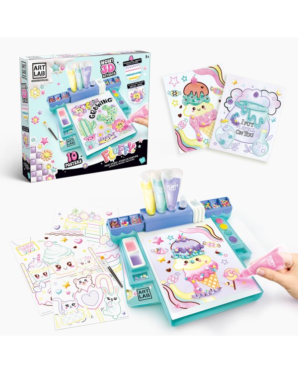 ART LAB Набор для творчеста Fluffy Paint Studio