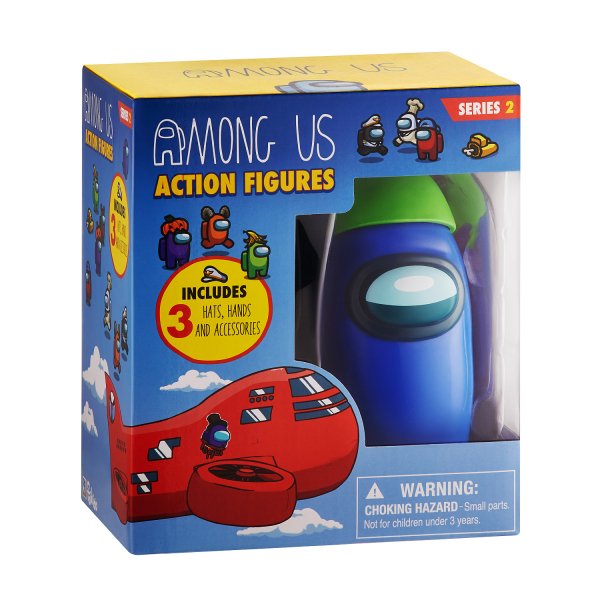 Обложка книги «AMONG US Фигурка W2 с аксессуарами 11,5 cм»