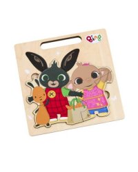 BING & FRIENDS многослойный деревянный пазл Bing