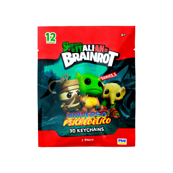 Обложка книги «BRAINROT Фигурка-брелок в слепом пакете»