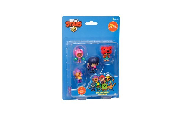 BRAWL STARS Фигурки, 5 шт в упаковке, 1 Серия, 5 см