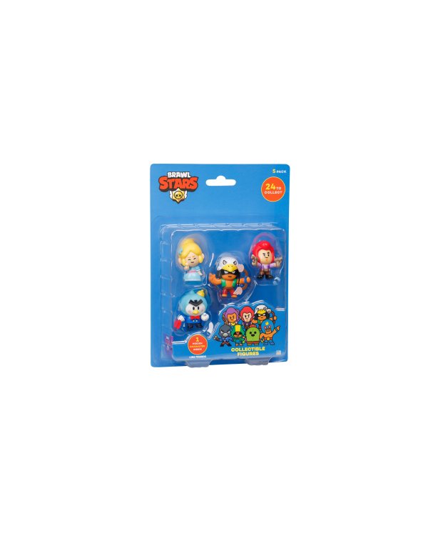 BRAWL STARS Фигурки, 5 шт в упаковке, 1 Серия, 5 см