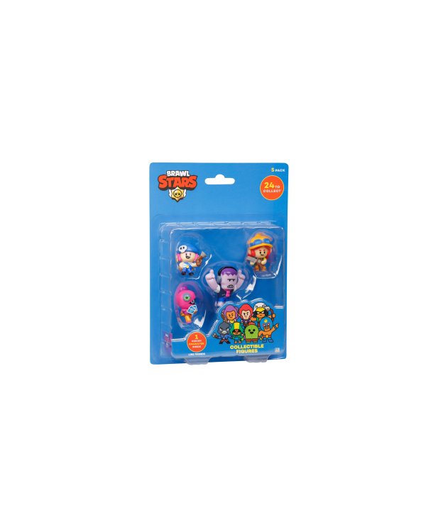 BRAWL STARS Фигурки, 5 шт в упаковке, 1 Серия, 5 см