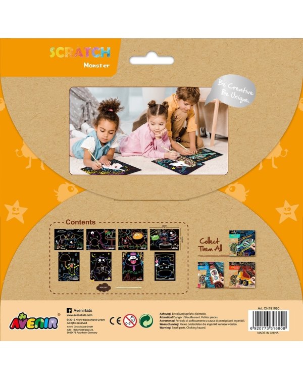 AVENIR Скретч-карточки - Монстер