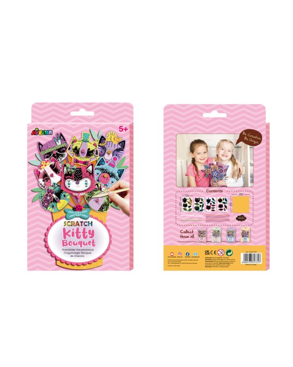 AVENIR Скретч Букет из кошек