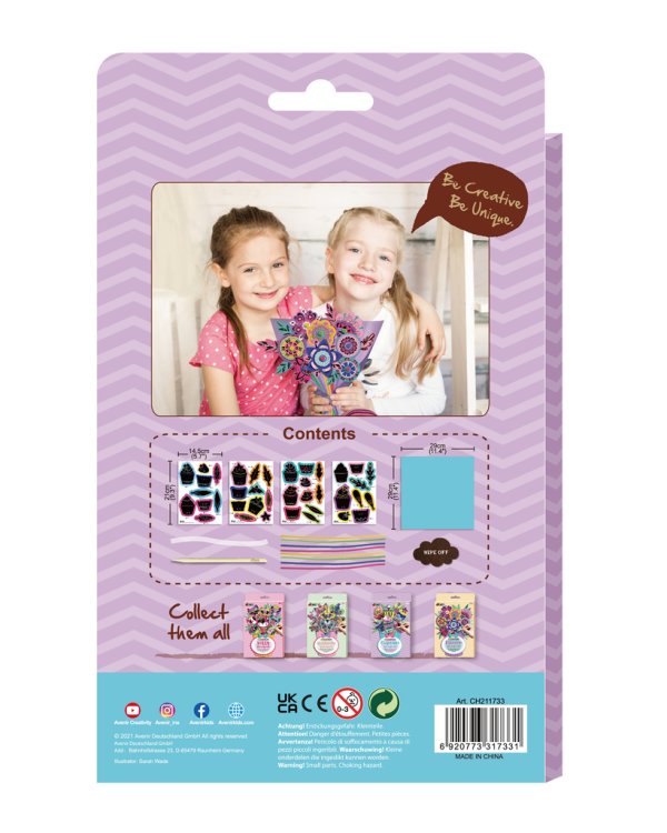 AVENIR Скретч Букет из кексов