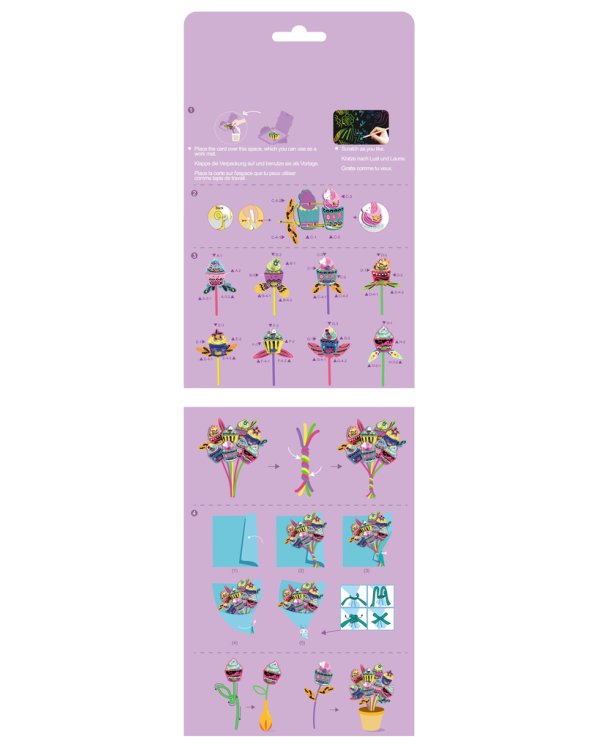 AVENIR Скретч Букет из кексов