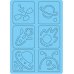 AVENIR Скретч-карточки с трафаретами - Космос AVENIR Скретч-карточки с трафаретами - Космос