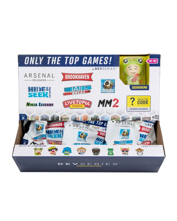DEV SERIES W1 Фигурка-сюрприз Squooshems