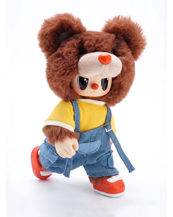 REBEL BEAR Мягкая коллекционная фигурка Street, 18 см