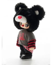 REBEL BEAR Мягкая коллекционная фигурка Street, 18 см