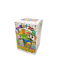 REBEL BEAR Мягкая коллекционная фигурка Sweet Zoo, 15 см