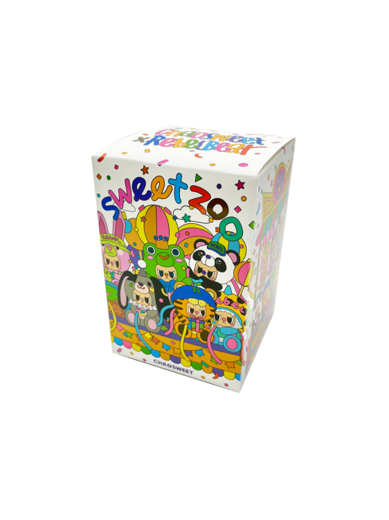 REBEL BEAR Мягкая коллекционная фигурка Sweet Zoo, 15 см