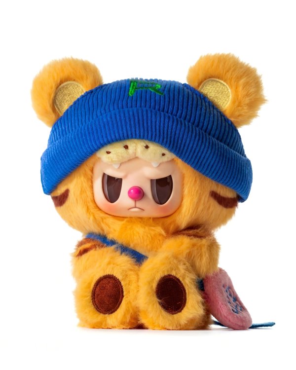 REBEL BEAR Мягкая коллекционная фигурка Sweet Zoo, 15 см