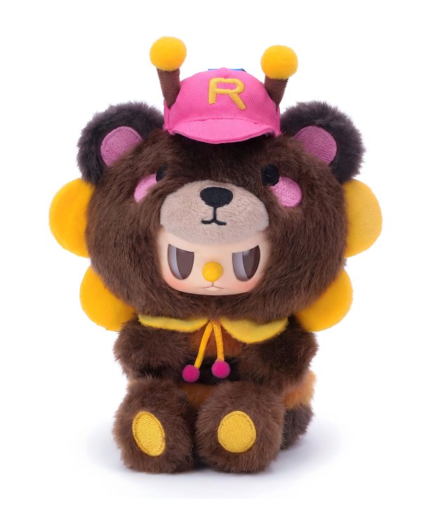 REBEL BEAR Мягкая коллекционная фигурка Sweet Zoo, 15 см