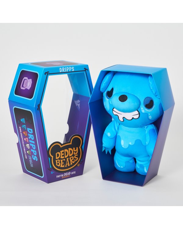 DEDDY BEARS Плюшевый медведь в гробу, 30 см