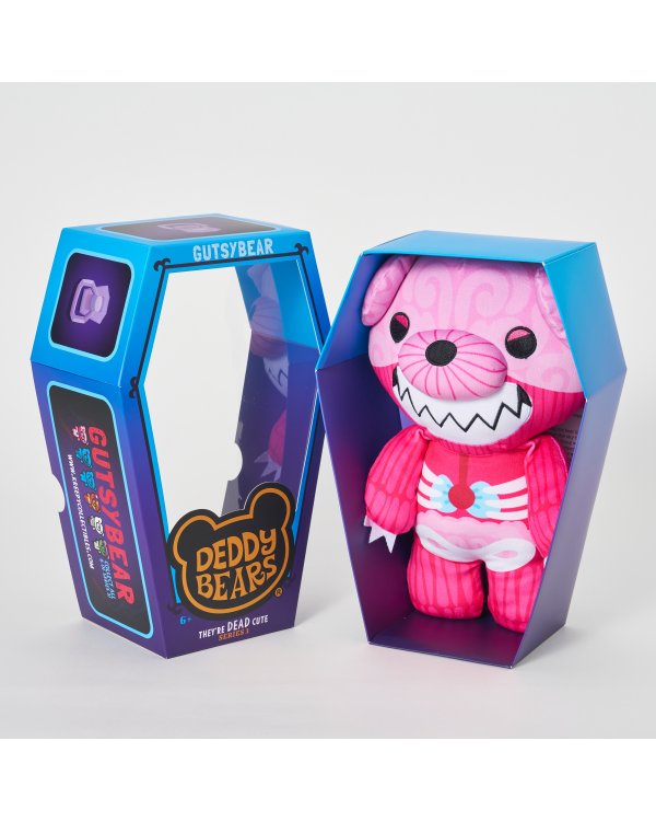 DEDDY BEARS Плюшевый медведь в гробу, 30 см