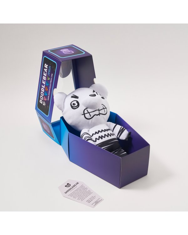 DEDDY BEARS Плюшевый медведь в гробу, 30 см