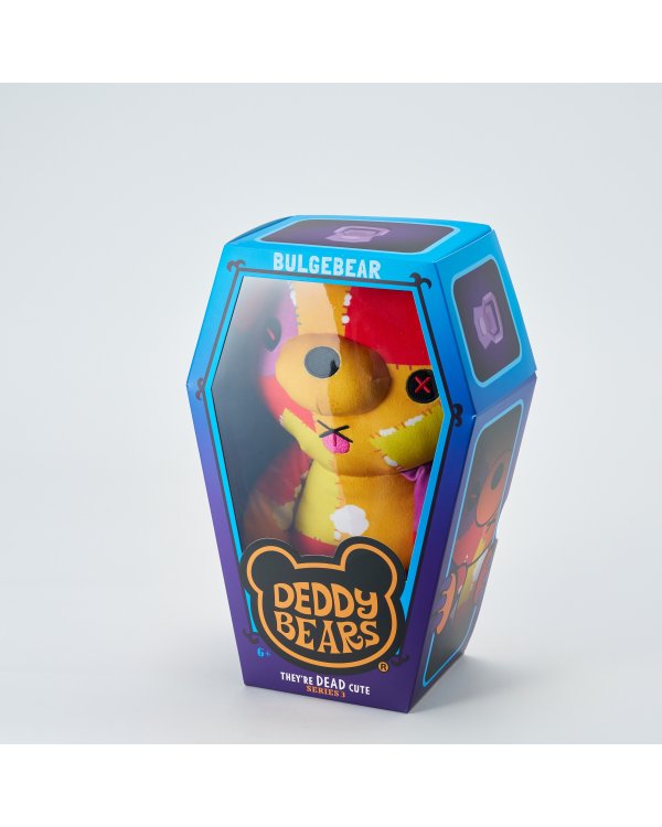 DEDDY BEARS Плюшевый медведь в гробу, 30 см