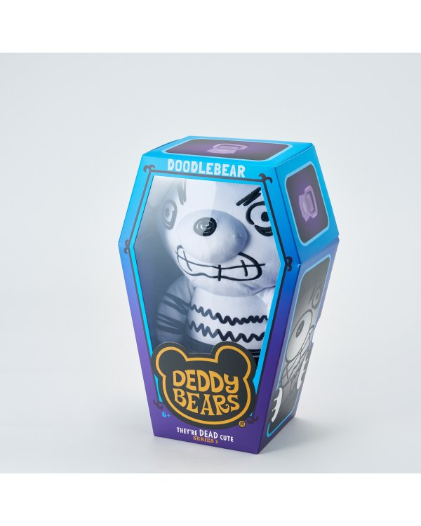 DEDDY BEARS Плюшевый медведь в гробу, 30 см