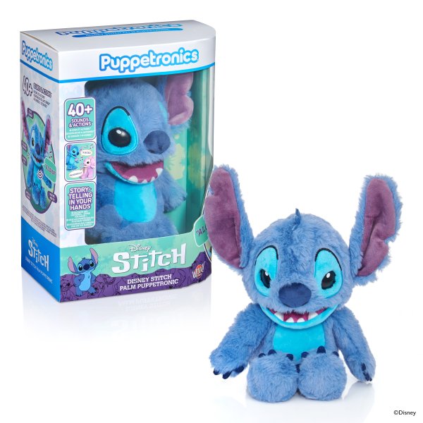 REAL FX STITCH Palm Puppetronic интерактивная игрушка - Stitch