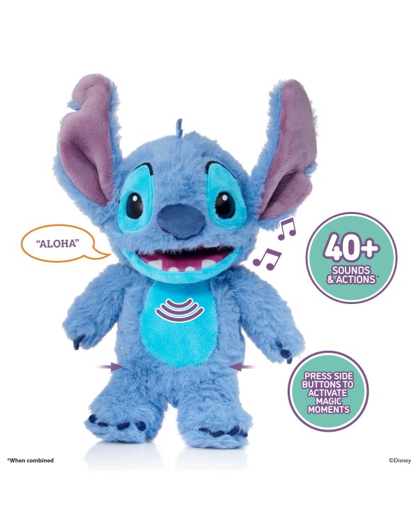REAL FX STITCH Palm Puppetronic интерактивная игрушка - Stitch