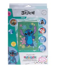DISNEY Кристальная мозайка-блокнот Stitch