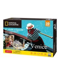 CUBICFUN 3D-пазл National Geographic Площадь Св. Марка