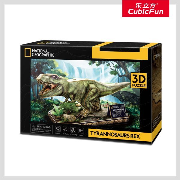 CUBIC FUN National Geographic 3D-пазл Тираннозавр рекс CUBIC FUN National Geographic 3D-пазл Тираннозавр рекс