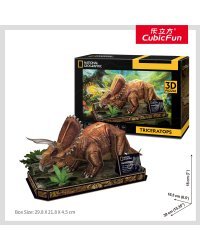 CUBIC FUN National Geographic 3D-пазл Трицератопс