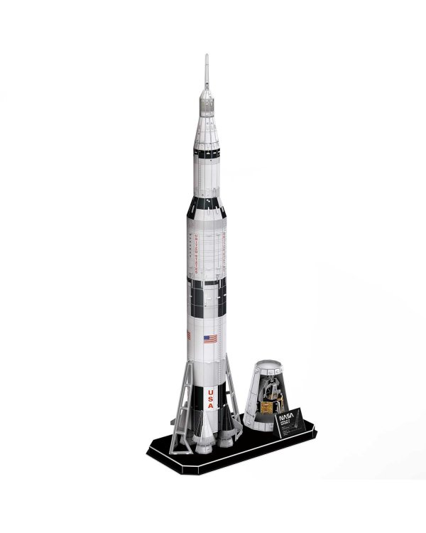 Дополнительное изображение книги «CUBICFUN NASA 3D пазл «Ракета Apollo Saturn V»»