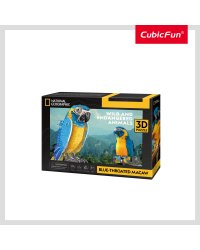 CUBICFUN NATIONAL GEOGRAPHIC 3D пазл «Синегорлый ара»