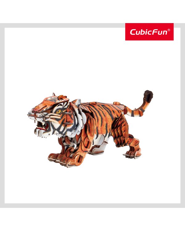 Дополнительное изображение книги «CUBICFUN NATIONAL GEOGRAPHIC 3D пазл «Сибирский тигр»»
