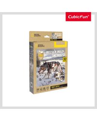 CUBICFUN NATIONAL GEOGRAPHIC 3D пазл «Серый волк»
