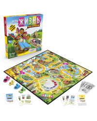 ИГРА В ЖИЗНЬ Джуниор настольная игра (на русском яз.)