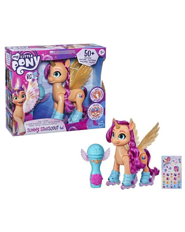 Дополнительное изображение книги «MY LITTLE PONY Фигурка Санни Катайся и Пой, 22 см»