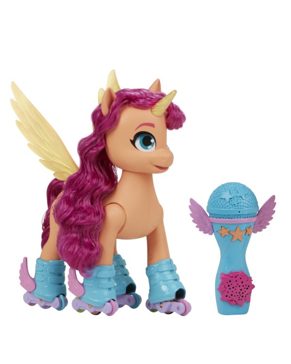 Дополнительное изображение книги «MY LITTLE PONY Фигурка Санни Катайся и Пой, 22 см»