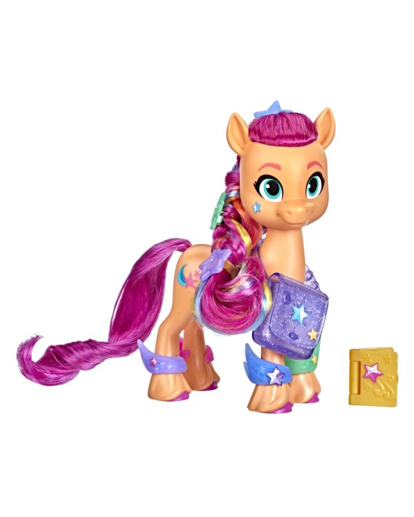 Дополнительное изображение книги «MY LITTLE PONY Фигурка Санни с радужными волосами, 15 см»