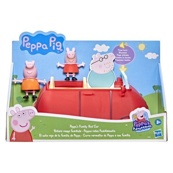 Обложка книги «PEPPA PIG Игровой набор Family Red Car»