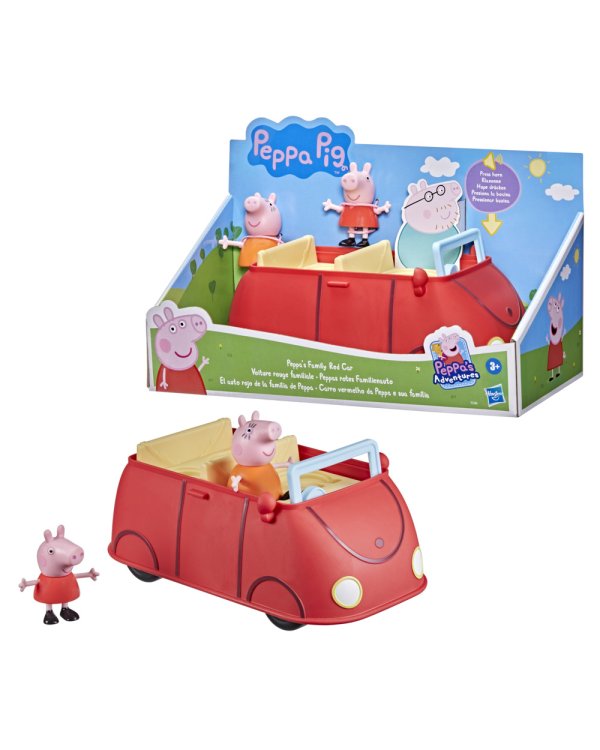 Дополнительное изображение книги «PEPPA PIG Игровой набор Family Red Car»