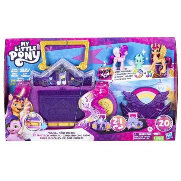 Обложка книги «MY LITTLE PONY игровой набор Musical Mane Melody»