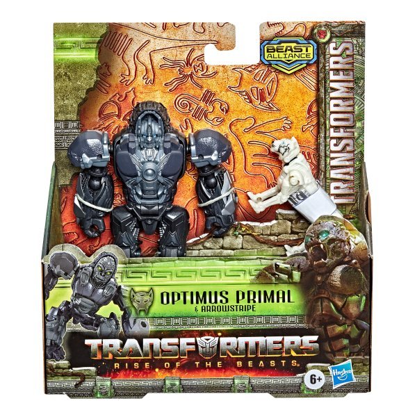 TRANSFORMERS Восхождение Звероботов Игровой набор Вепонайзер Optimus Primal, 12,7 cm