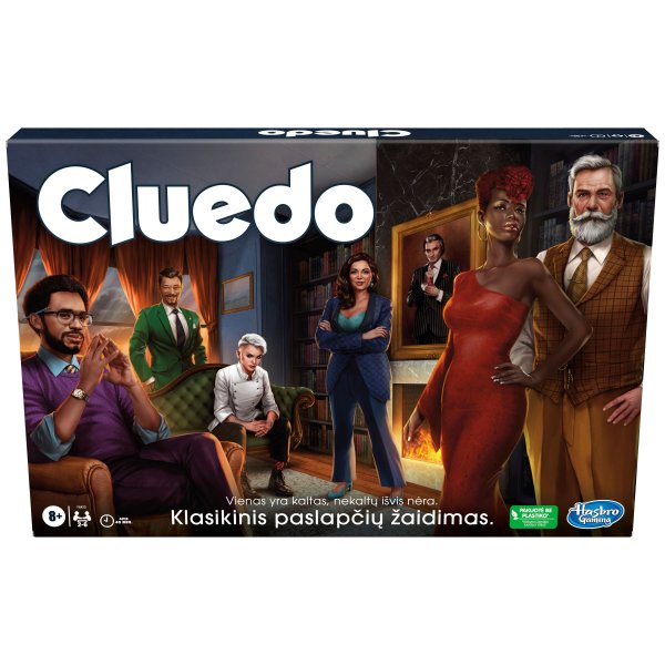 CLUEDO настольная игра, классическая версия (на литовском яз.)
