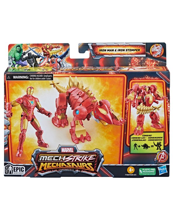 MARVEL Mech Strike 3.0 Игровой набор Mech Suit, 10 см