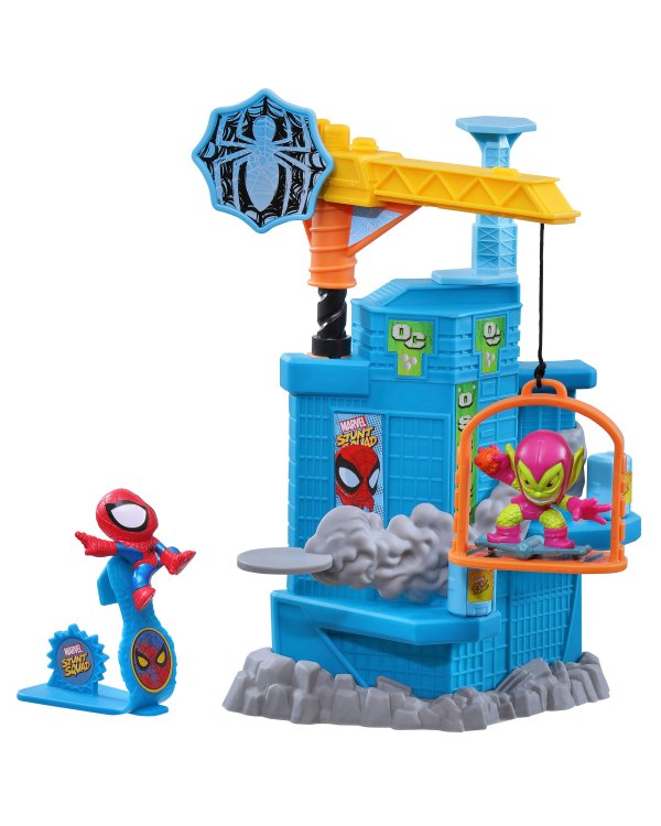 MARVEL Stunt Squad Игровой набор Smashin Heroes