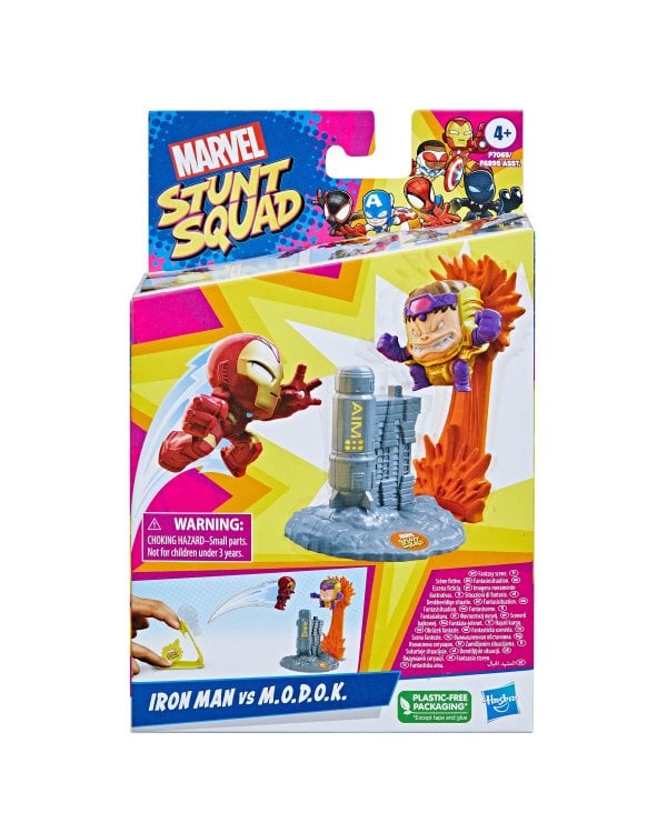 MARVEL Stunt Squad Игровой набор Hero Vs Villain