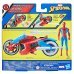 SPIDER-MAN игровой набор Герой и Мотоцикл, 10 см
