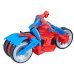 SPIDER-MAN игровой набор Герой и Мотоцикл, 10 см