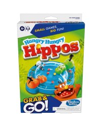 HUNGRY HUNGRY HIPPOS Дорожная версия Grab&Go