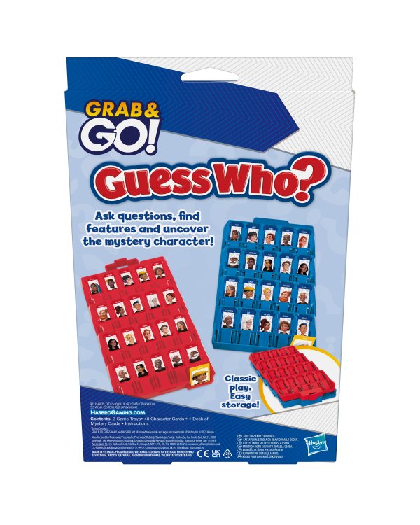 GUESS WHO Дорожная версия Grab&Go